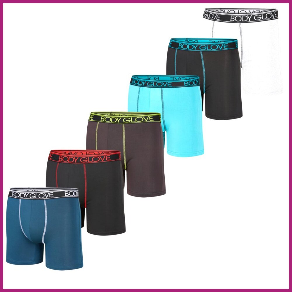 Performance Boxer Briefs, Polyester Blend, Athlet… - image 1